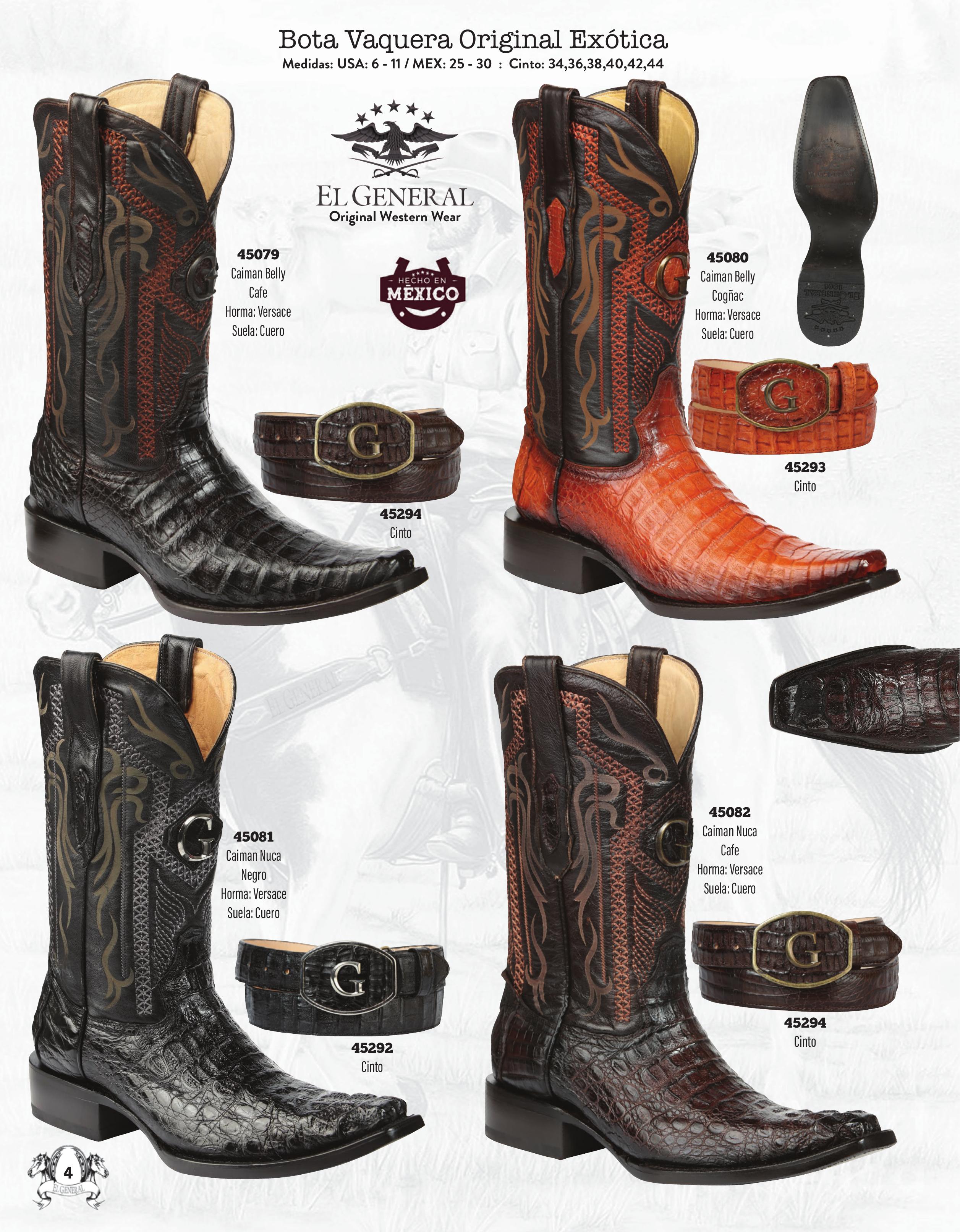 Snip Toe Exotic Mens Boots page 004