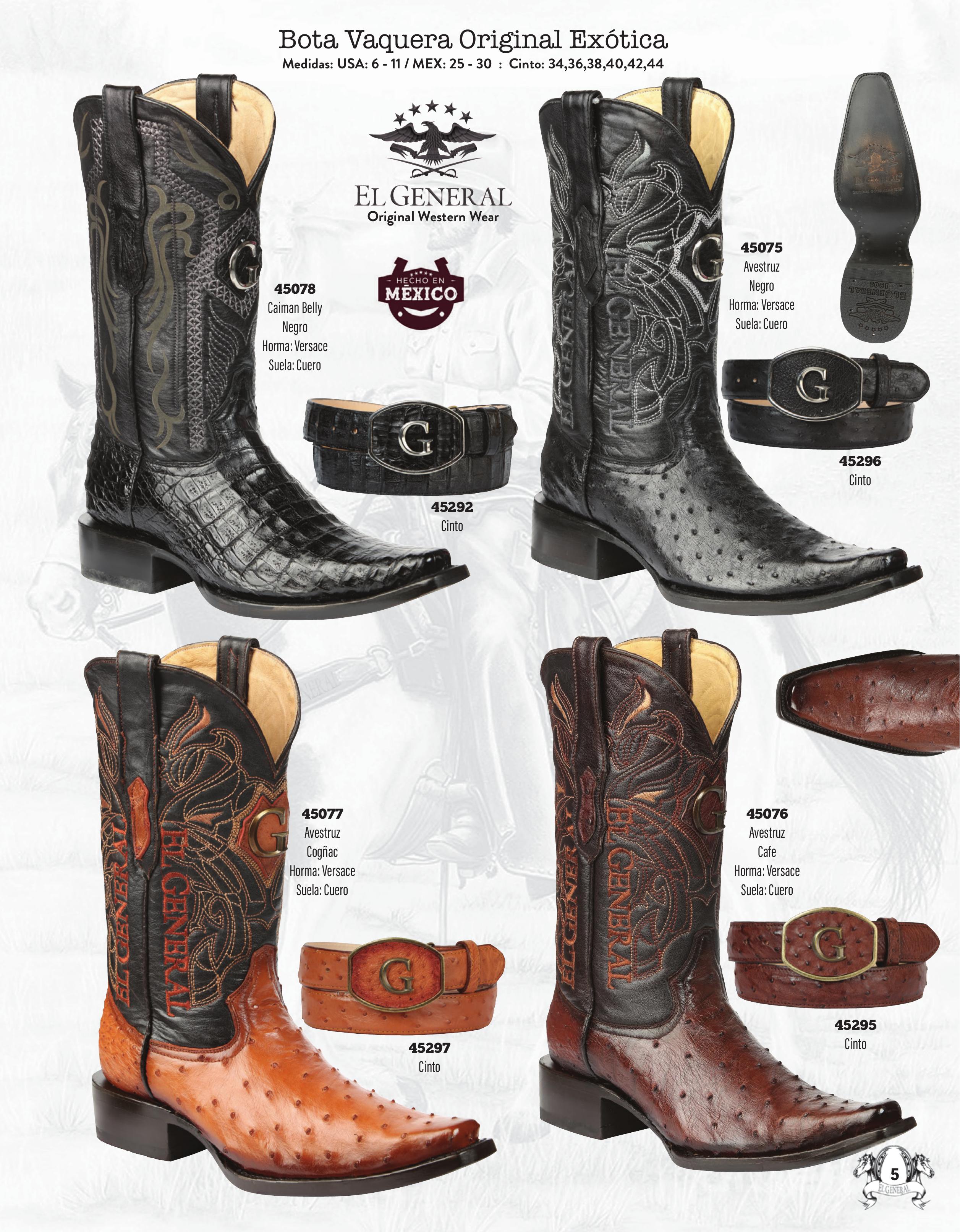 Snip Toe Exotic Mens Boots page 005