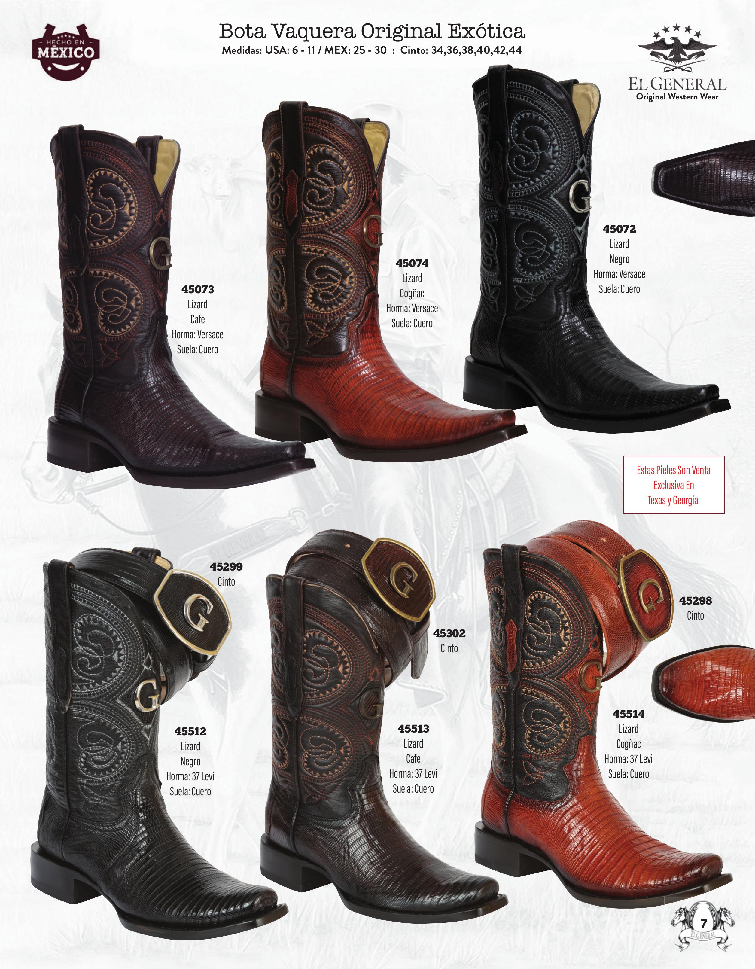 Snip Toe Exotic Mens Boots page 007