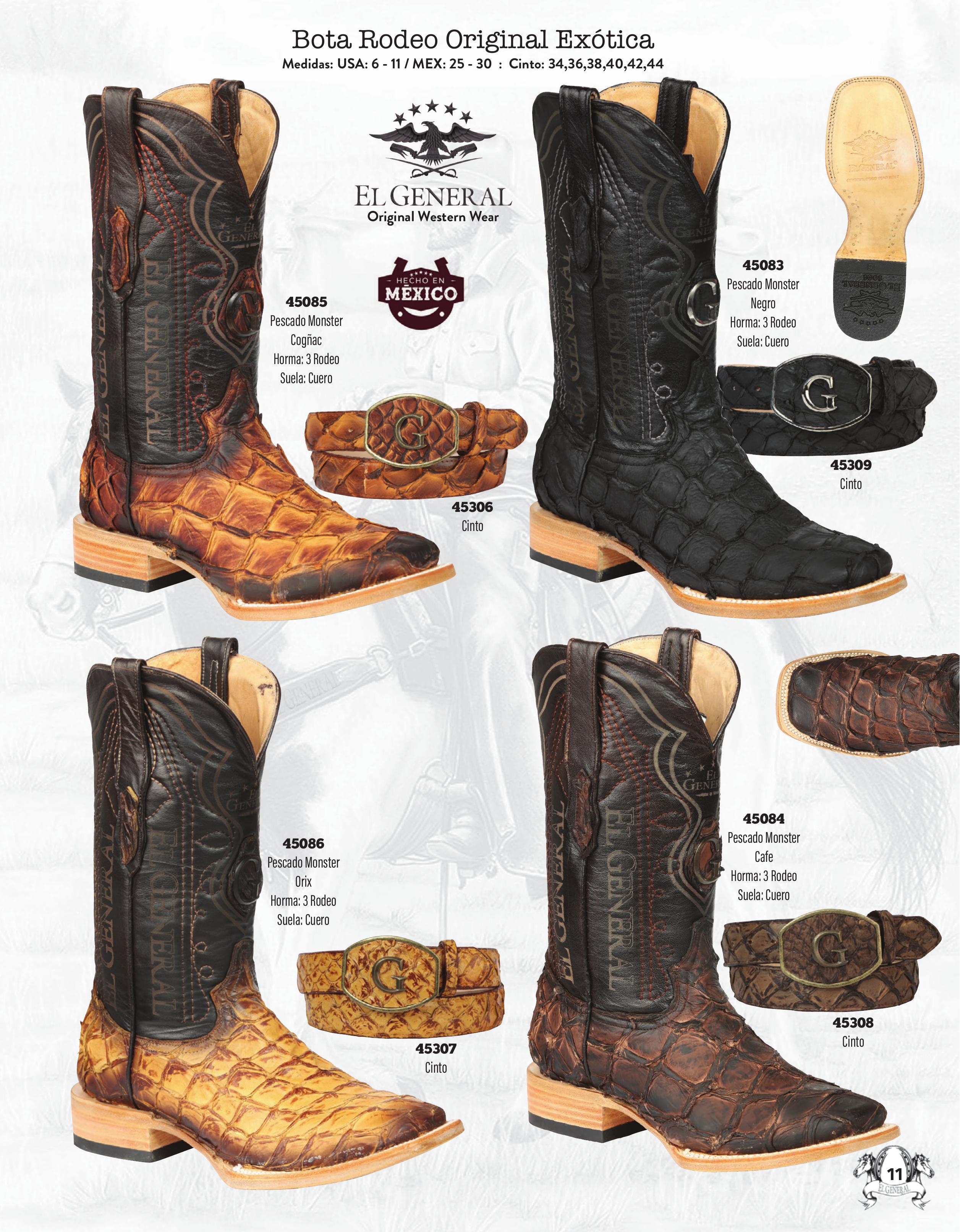 Square Toe Exotic Mens Boots page 011