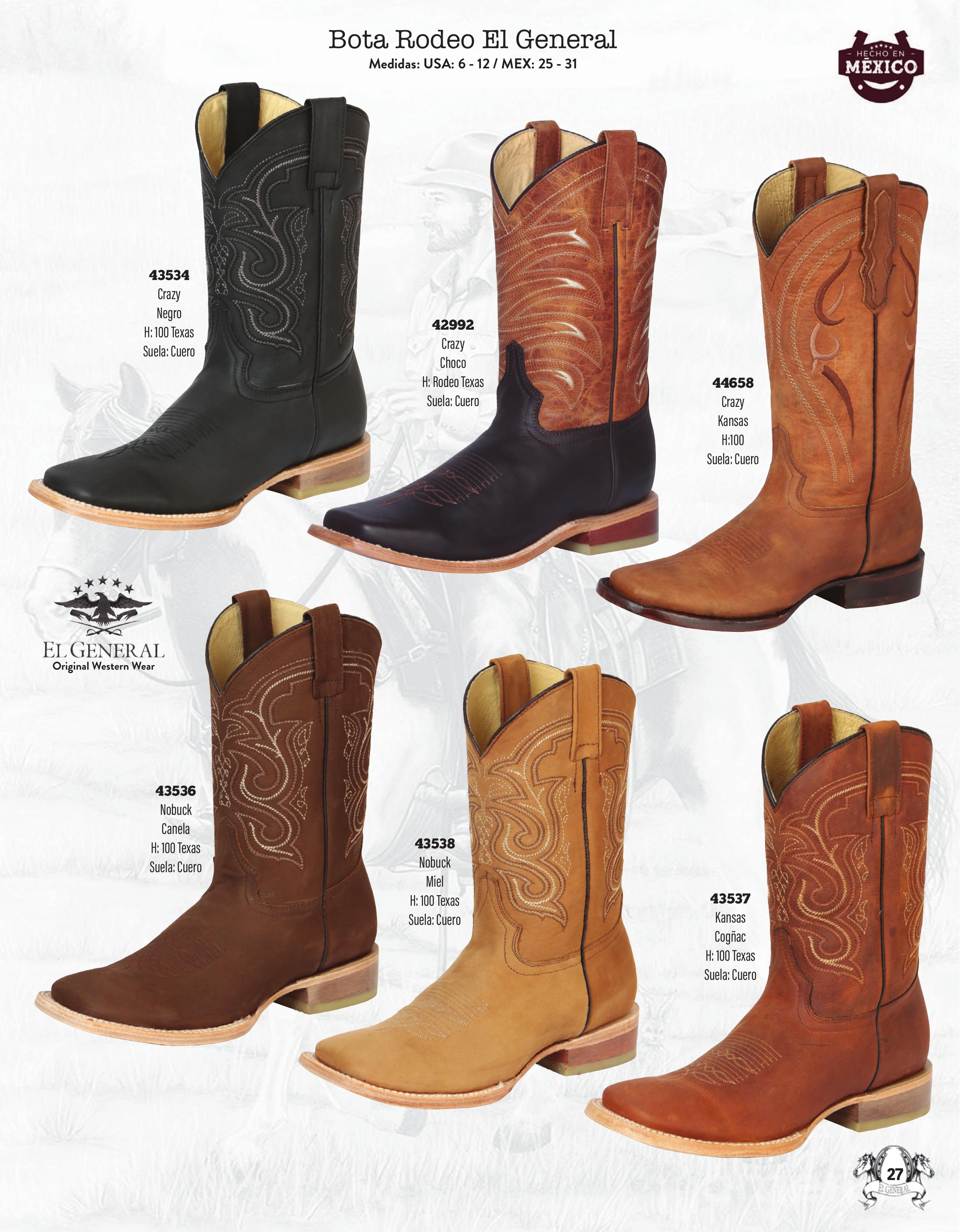 Cowhide Mens Boots page 027