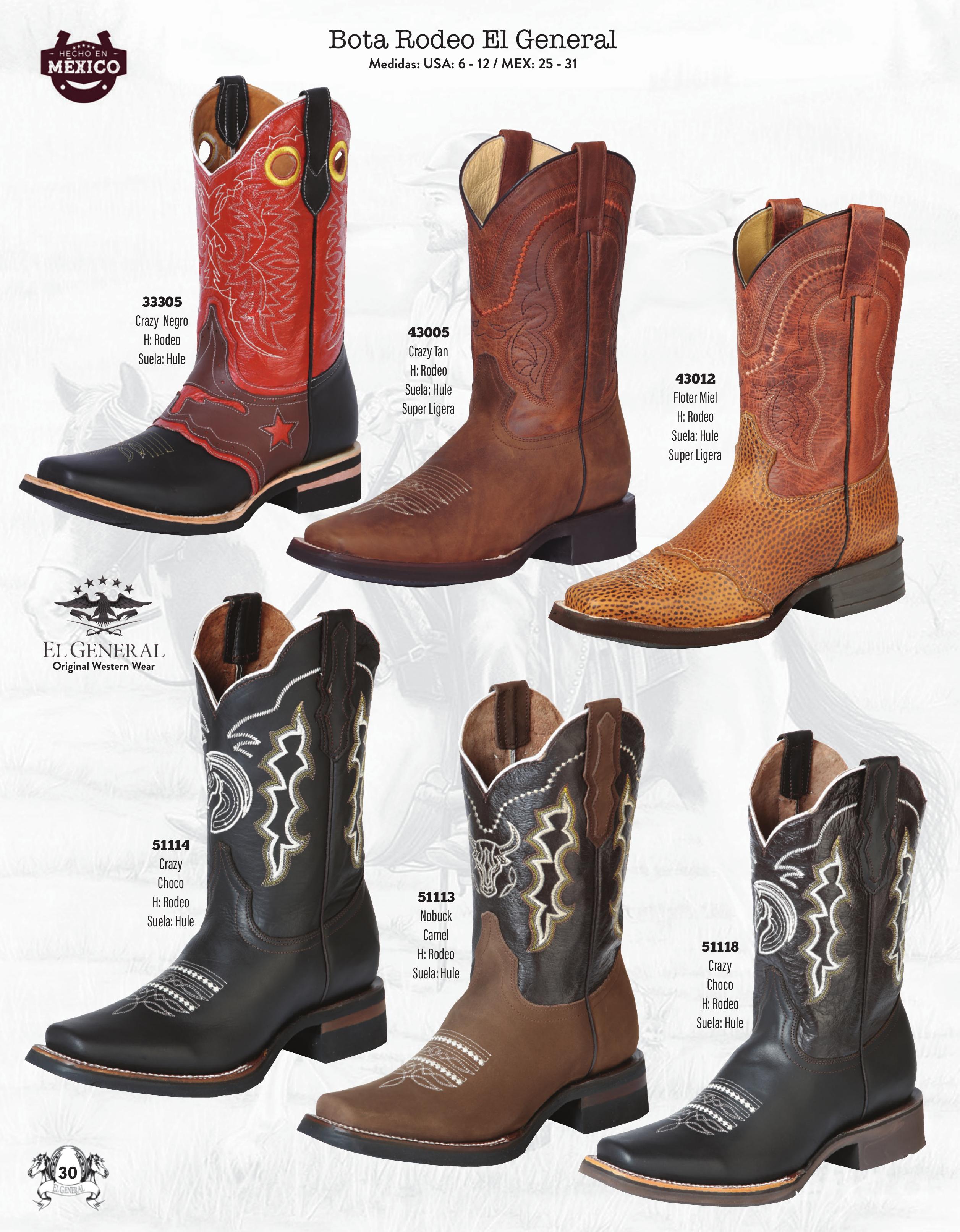 Cowhide Mens Boots page 030