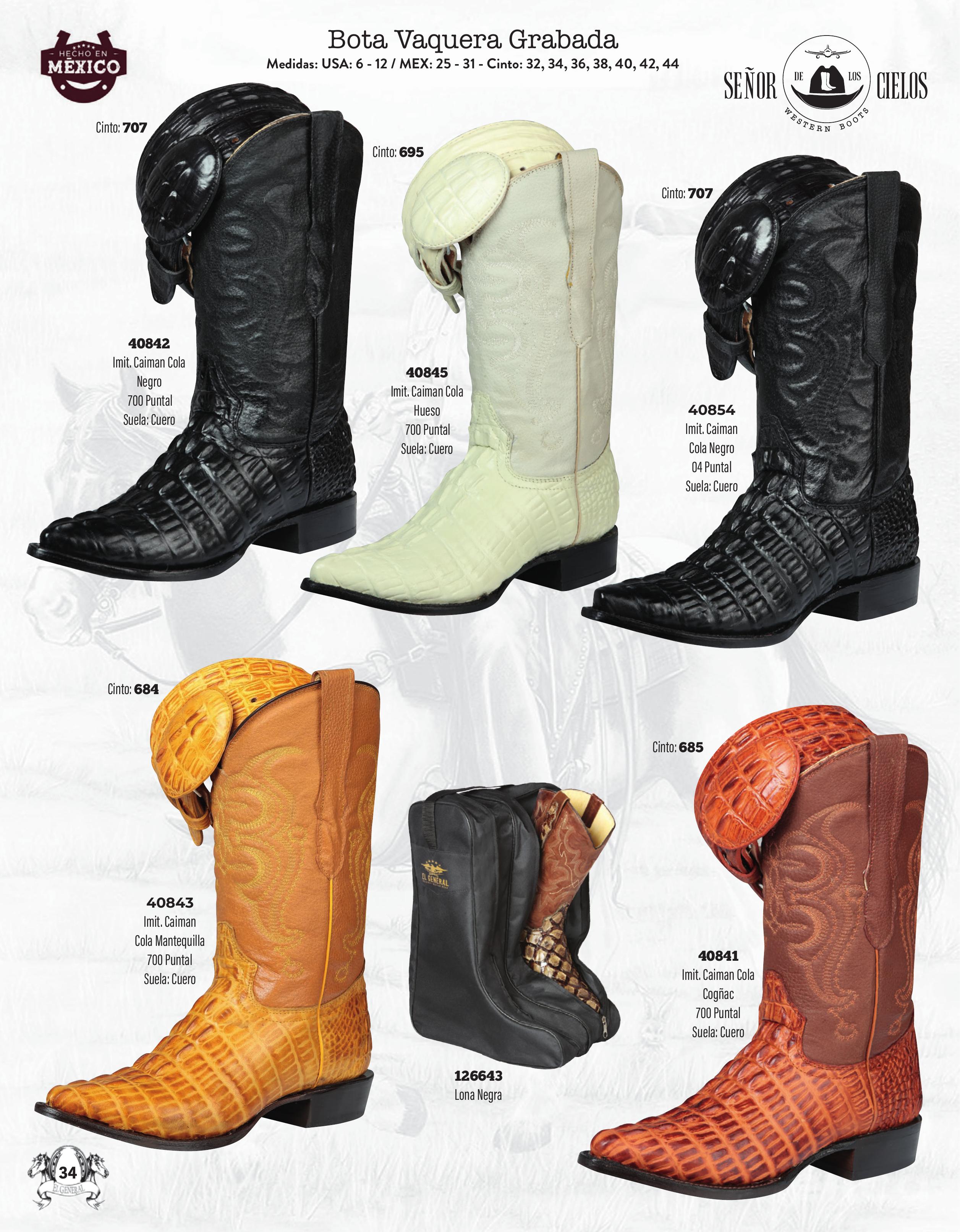 Mens Printed and Biker Boots page 034