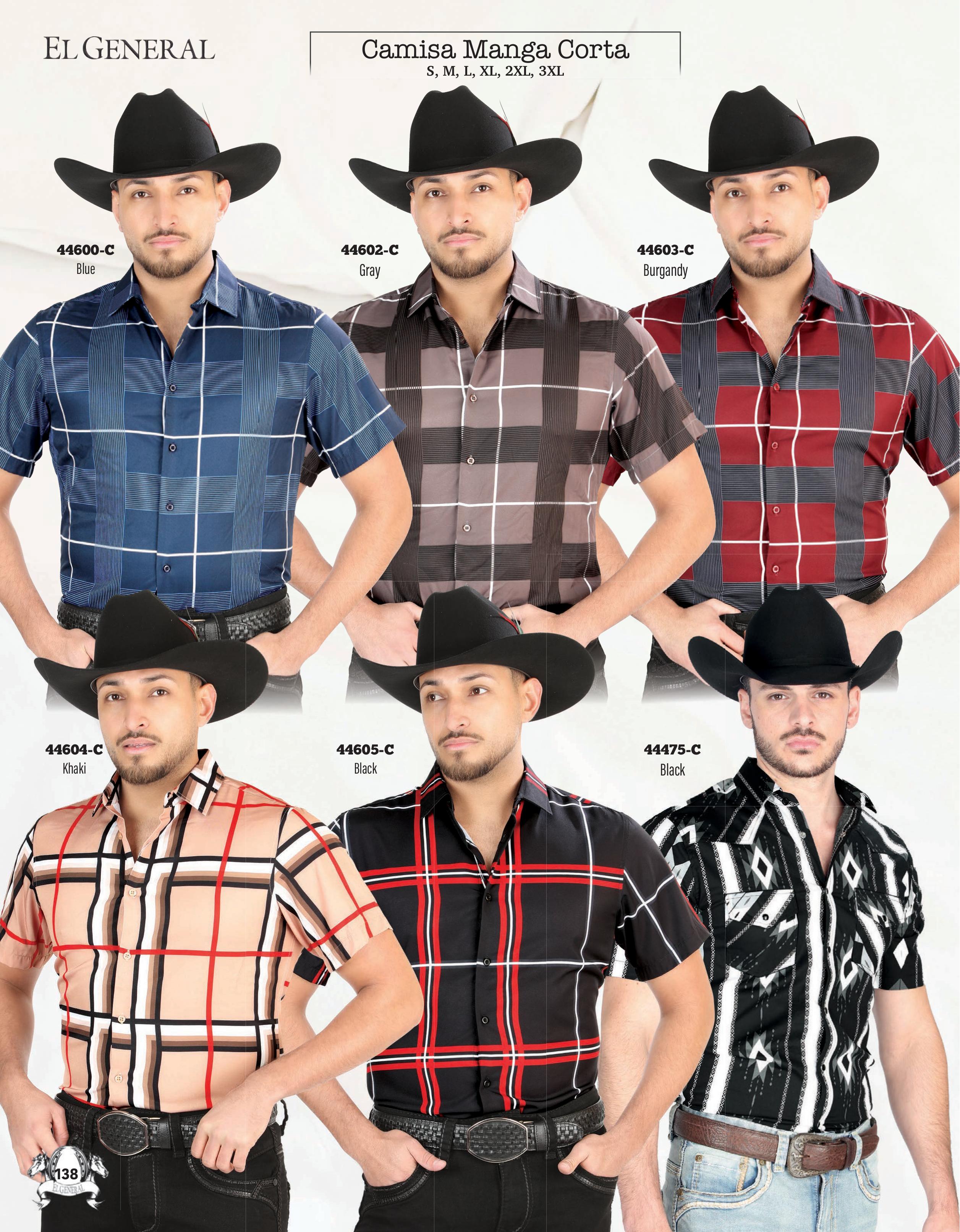 Mens Shortsleeve Button Ups page 138