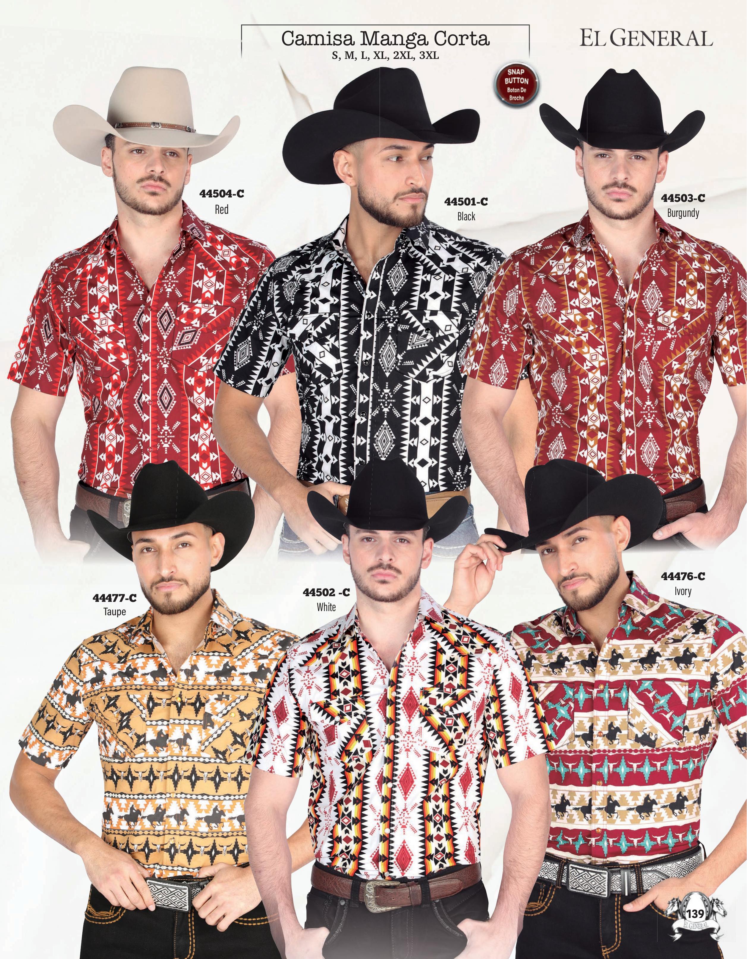 Mens Shortsleeve Button Ups page 139