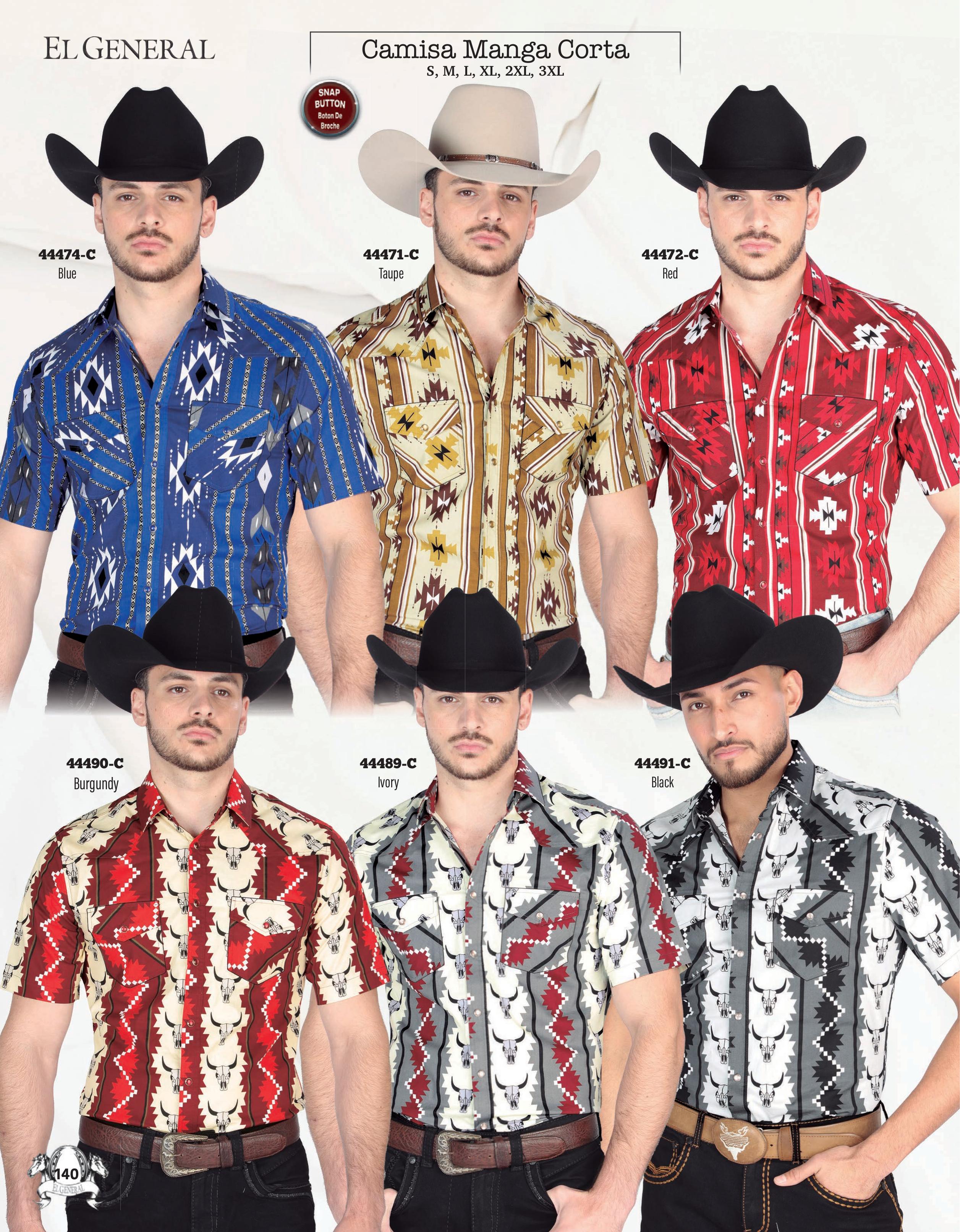 Mens Shortsleeve Button Ups page 140