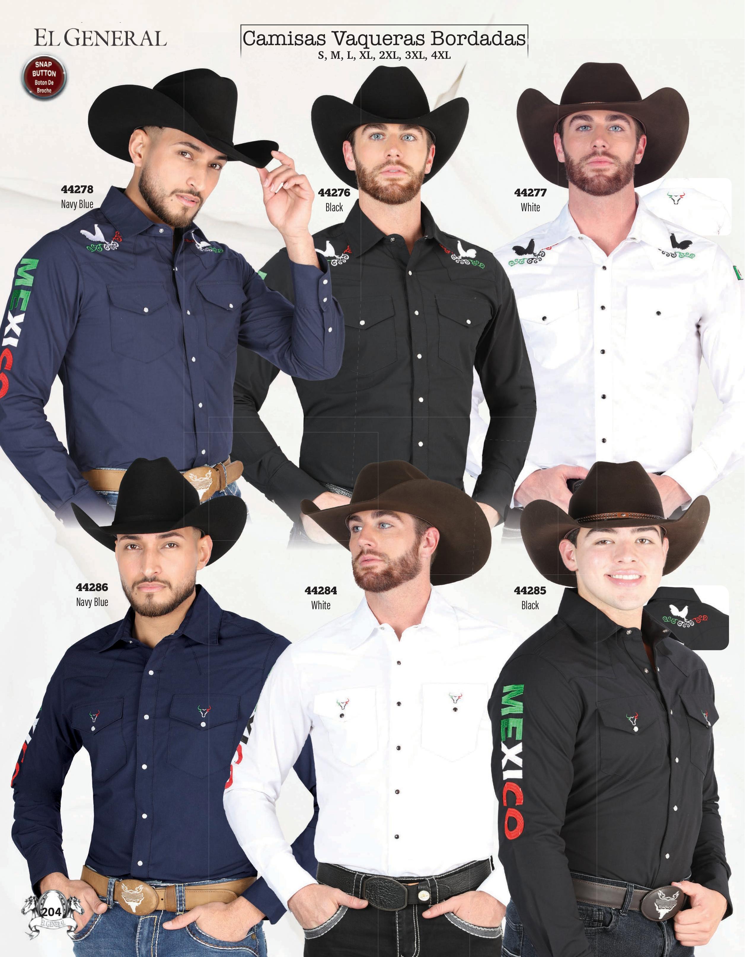 Mens Western Embroidered Shirts page 204
