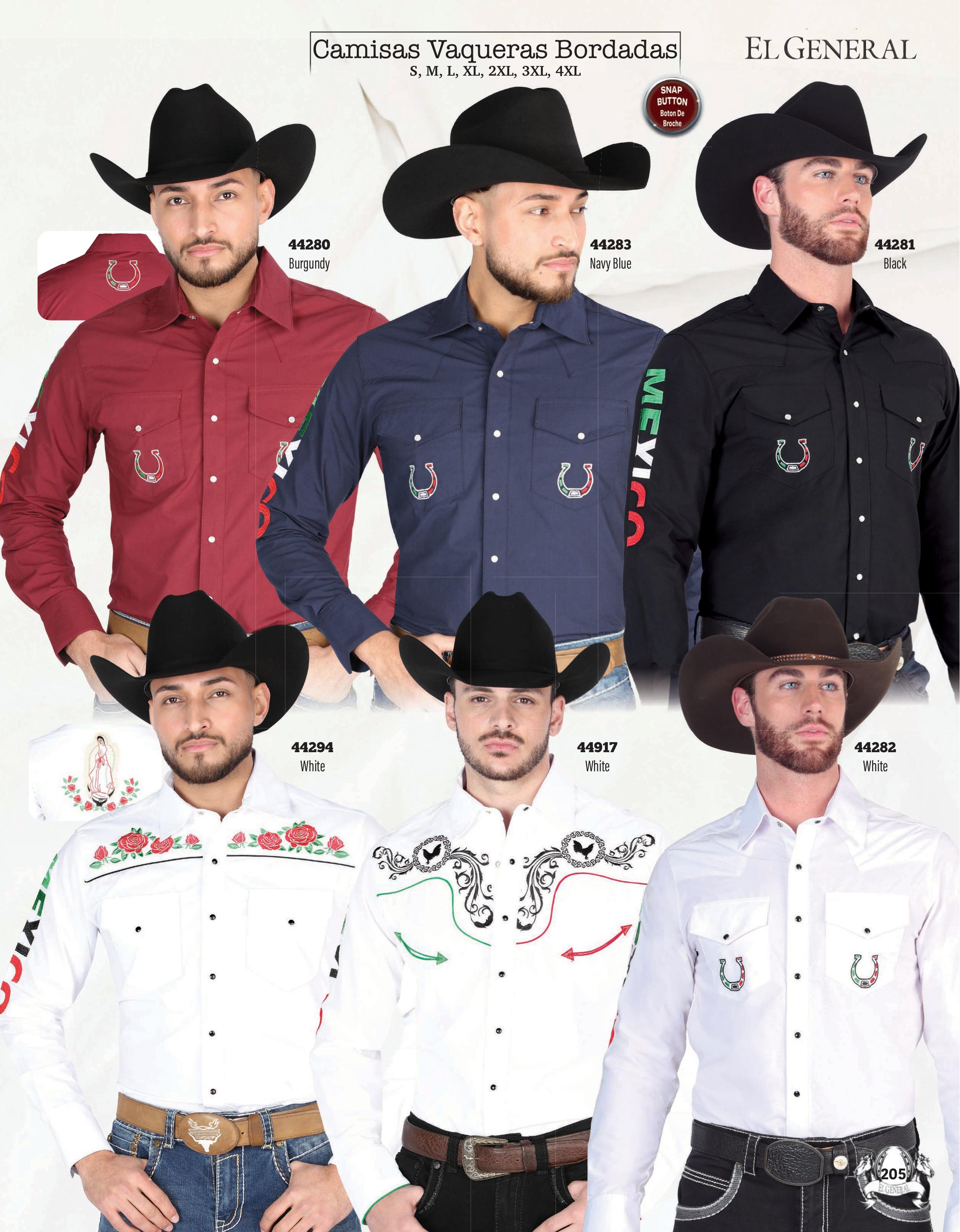 Mens Western Embroidered Shirts page 205