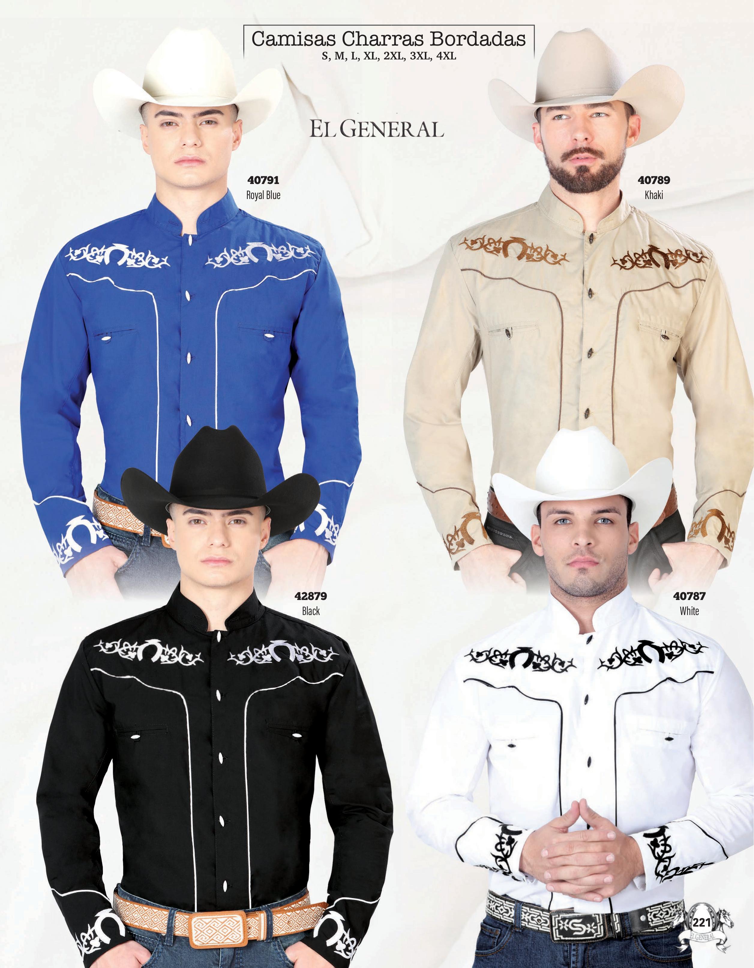 Mens Western Embroidered Shirts page 221